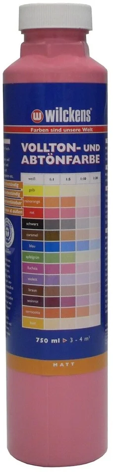 Wilckens Vollton- und Abtönfarbe matt, 750 ml (fuchsia)