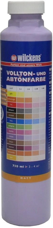 Wilckens Vollton- und Abtönfarbe matt, 750 ml (violett)