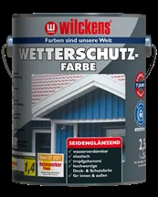 Wilckens Wetterschutzfarbe seidenglänzend, 2,5 L (moosgrün)