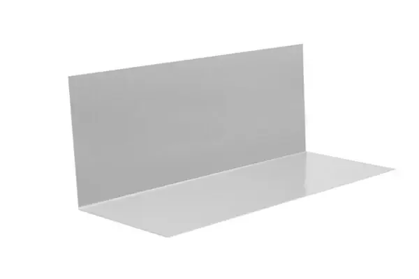 Winkelblech, Alu, ohne Wasserfalz, 250 x 1000 mm
