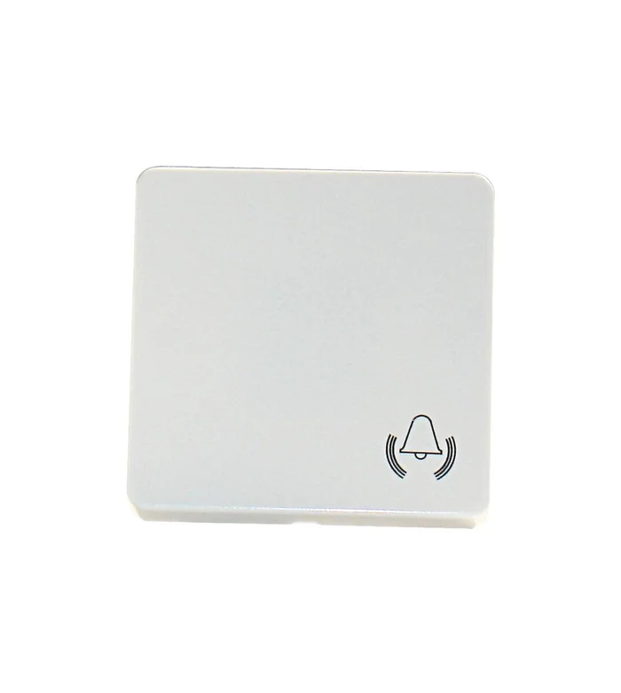 Wippe mit Symbol Klingel, reinweiß