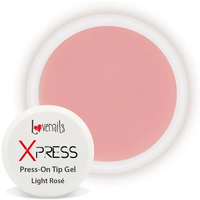 Xpress – Press-On Tip Glue Gel Light Rosé