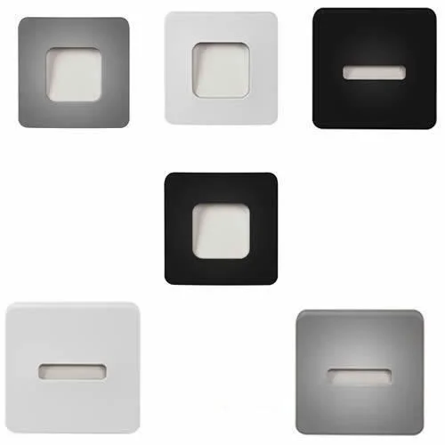 ZAMEL LED Strahler Stufen Wand Leuchte Treppen Haus Aufgang Spot 12V DC