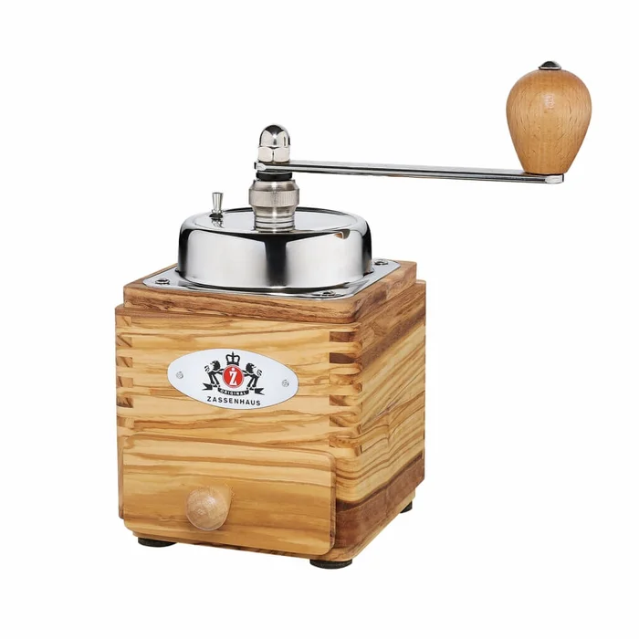 Zassenhaus Hand-Kaffeemühle Olivenholz Montevideo