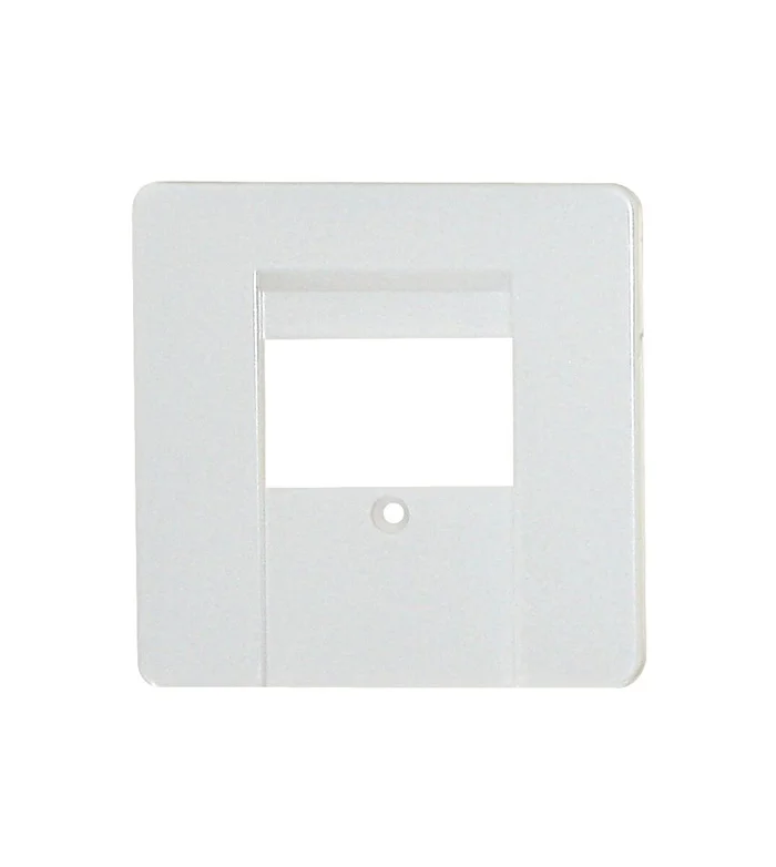 Zentralplatte für Anschlussdose TDO/TAE 3-fach, reinweiß