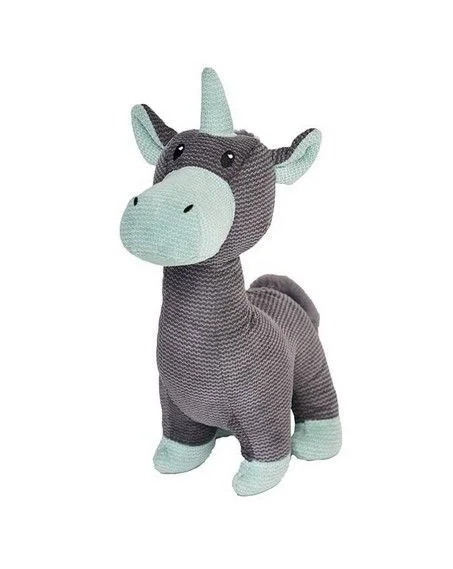 ZooRoyal Hundespielzeug Einhorn Anthrazit
