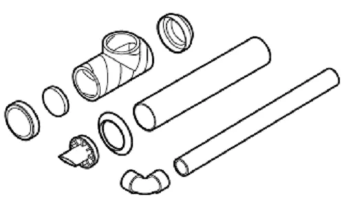 Zu-/Abluft-Set Basis für aroSTOR VWL B /5