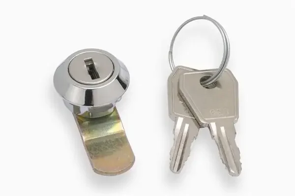 Zylinderschloss 18 mm, vernickelt