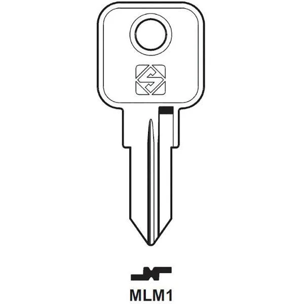 Zylinderschlüssel-Rohling Erwe MLM1